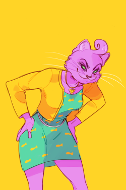 varigo:  i started watching bojack horseman! was doodling this around episode 3 and got around to finishing it by episode 11. im a broken person princess carolyn is my fave 