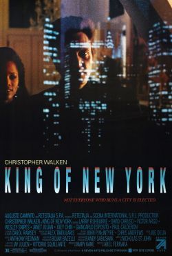 BACK IN THE DAY |9/28/90| The movie, King of New York, is released in theaters.
