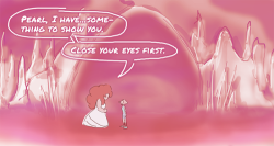 stuffpile:  What if when Rose first showed Pearl the armory it was basically the library scene from Beauty and the Beast  Bringing this back for the pearlrosebomb 