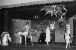 grupaok:  Leonora Carrington and Alejandro Jodorowsky, Penelope, 1957