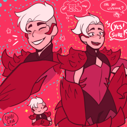 chibigaia-art:doodled Scorpia after working on commissions today!! I haven’t finished s2 yet but I’m happy to see her getting more screentime, I love her &lt;3