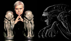 mad-distraction:  HR Giger dies at 74:  &ldquo;The Swiss artist and designer of Ridley Scott’s Alien, H. R. Giger, has died aged 74, a spokesperson at Giger’s museum in Gruyere has confirmed…&rdquo;  http://www.bbc.com/news/entertainment-arts-27390345