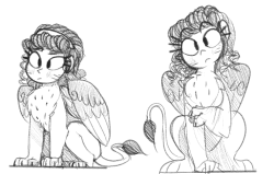 mcsweezy:  Made a sphinx gal   omgggg what a cutie! aaaahhh