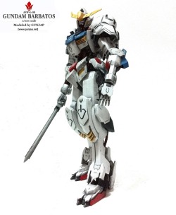 gunjap:  1/100 Gundam Barbatos Custom: Modeled by Gunjap. Photo Review No.14 Big Size Imageshttp://www.gunjap.net/site/?p=302276