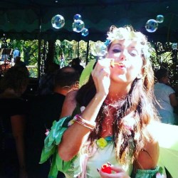 Just a faerie playing with her bubbles #texasrenaissancefestival by theavaaddams