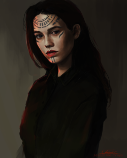 char-portraits:   Speed Paint - Somber by Josephine-frays  