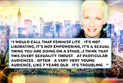 steinems:  annneboleyns: Segun Oduolowu dragging Annie Lennox for her comments on how Beyoncé and her ‘twerking’ “isn’t feminism” on the Wendy Williams Show  