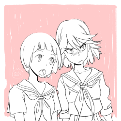 mikimuun:Ryuko and Mako~
