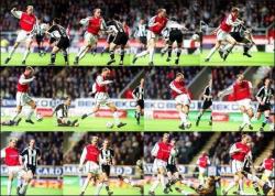 Nikys-Sportsdotcom:  Timarsenal:  Dennis Bergkamp &Amp;Lt;3 Vs Newcastle Like &Amp;Gt;