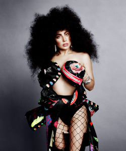 ladyxgaga: (Outtakes) Lady Gaga by Sebastian Faena for Harper’s Bazaar, 2014