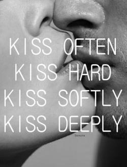 xjulietcharliex:  ourseeking:  Cokopenmindedhusband:  Why does kissing get overlooked so easily?  I freaking LOVE kissing and miss not being able to do it more.     💖🎀  Enough said already