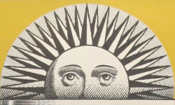 apeninacoquinete:Piero Fornasetti Sun, 1962 