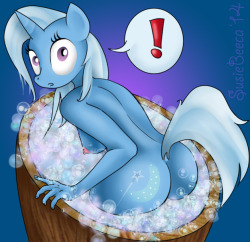 The Great and Powerful Trixie has been caught with her pants down!