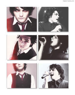 getmcrback: 6 pictures of Gerard wearing