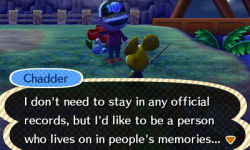 I too play Animal Crossing, and I too have a favorite villager. A mouse made of cheese named Chadder who&rsquo;s catchphrase is &ldquo;fromage&rdquo;. What&rsquo;s not to love?