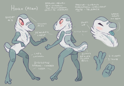 dibleton:I made an alien character that I’m