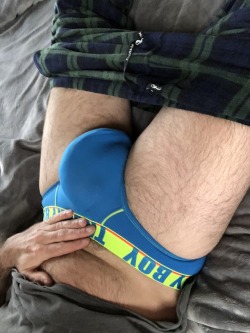 texasgiantandbulge:  Can we petition Andrew Christian to actually live up to the trophy boy name? These are waaaay too tight.