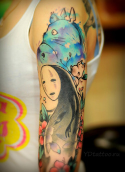 ydog:  tattoo Studio Ghibli  
