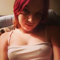 Liliana-Rayne:  Look At How Hard My Nipples Are. #Tittytuesday #Nipples #Redhead