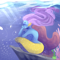 Under the seaI love mermaids so much, so here have one.