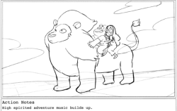 Just a few hours until a new episode of Steven Universe! Lion 2 The Movie, Storyboarded by Joe Johnston and Jeff Liu TONIGHT APRIL 23rd @ 7pm on Cartoon Network!