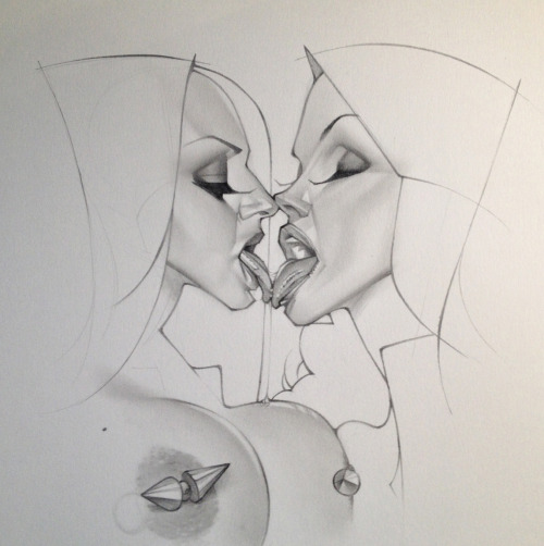 marcoguaglione:  Saturday Night Kiss Model: Silvia Saint and Rachel Roxxx 