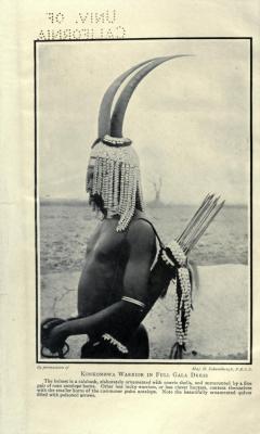 the-two-germanys:  Konkombwa warrior in full gala dress.A Camera Actress in the Wilds of Togoland: The adventures, observations, and experiences of a cinematograph actress in West African forests whilst collecting films depicting native life and when