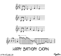 Happy Birthday Chopin In soundcloud: https://soundcloud.com/brendypoo/chopin-birthday