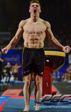 bubbly2345:  fit-scallys:  British gymnast Sam Oldham  Those muscles…..