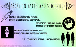pro-choice-or-no-voice:  Abortion statistics and facts! All information, charts and bar graphs are sourced above! A few sources accidentally left out: [x] [x] - Paige 