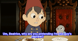 theoldaeroplane:  phantomrose96:  Guess what I started watching  PLEASE WATCH OVER THE GARDEN WALL 