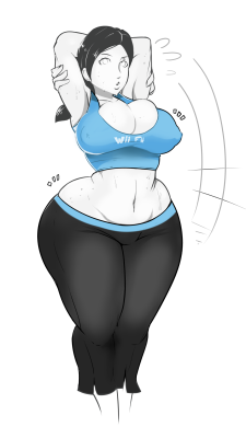 mollythewhopped:  that wii be fit, yo   ;9
