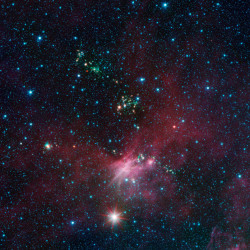 distant-traveller:  Stars shoot jets in cosmic