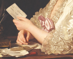 Marie Emilie Boucher - Alexander Roslin 1779 Detail