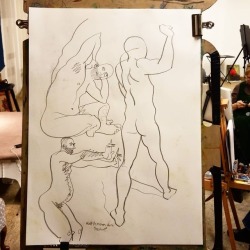 Figure drawing!  #figuredrawing #nude #lifedrawing #art #drawing #bostonartist #artistsoninstagram #artistsontumblr  https://www.instagram.com/p/Bo-OjonnTBb/?utm_source=ig_tumblr_share&amp;igshid=yv58c2w73t2i
