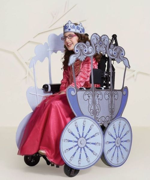 blondebrainpower:  Adaptive Halloween Costumes In the last few years, we’ve seen an inspiring surge in inclusive Halloween costumes for the little ones with disabilities which transform everything from walkers to wheelchairs into magical Halloween costume