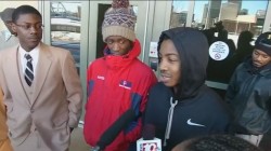 merrychristmasshinjikun:  queennubian:  black-culture:  Three black students waiting for bus arrested after cops order them to ‘disperse’ Three African-American students who were waiting for a school bus in Rochester, New York were arrested on Wednesday