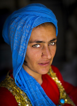 Kurdish woman, Iran by Eric Lafforgue on