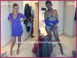 Katiaperv:  Katia Papadopulo Exposed Webslut For You To Enjoy And Reblog!My Facebook :