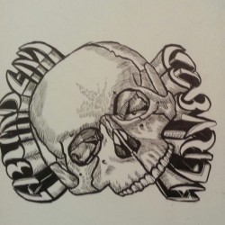 A logo I drew for a band I wish to start