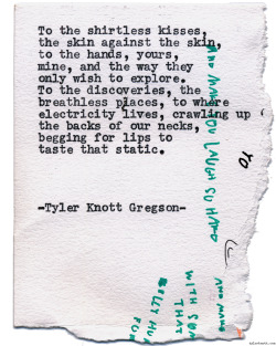 tylerknott:  Typewriter Series #1436 by Tyler Knott Gregson Chasers of the Light &amp; All The Words Are Yours are Out Now! 
