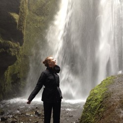 Quite possibly the coolest place I’ve ever been. #iceland #waterfall #pureawesomeness #nofilter