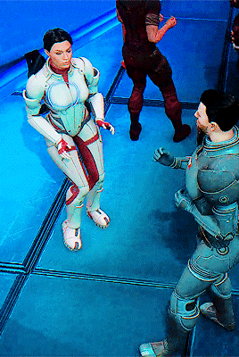 vetra:MASS EFFECT 1: LEGENDARY EDITION | (71/?)↳ If we weren’t on duty, I’d have to show you some of my dance moves… sir.