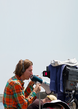 cinecat:  Wes Anderson behind the scenes