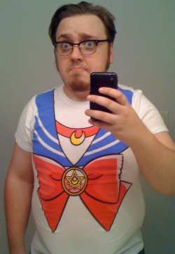 Found a Sailor Moon T-shirt at a thrift store yesterday&hellip; My life is now complete.