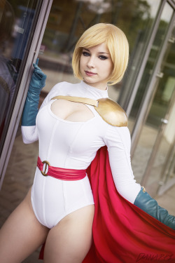 cosplaycarnival:  PowerGirl cosplay I by EnjiNight Check out http://cosplaycarnival.tumblr.com for more awesome cosplay 
