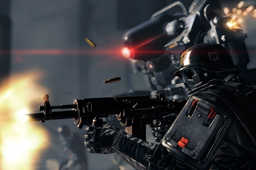 gamershaunt:  Game Description Wolfenstein: The New Order reignites the series that created the first-person shooter genre. The year is 1960 and the Nazi’s have won World War II. War hero B.J. Blazkowicz must launch an impossible counter-offensive against