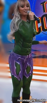 ourcutebutts:  Sexy she-hulk [gif]