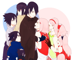 oseua:  I wanna a drawing more the Sasuke and Sakura but give up..lol