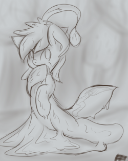askshinytheslime:  one guy was on my stream. just watching what i am doing so i made a free request for him. Just ponify his male slime(rare thing)  (That blog have some nsfw images so u know just warning)  owo
